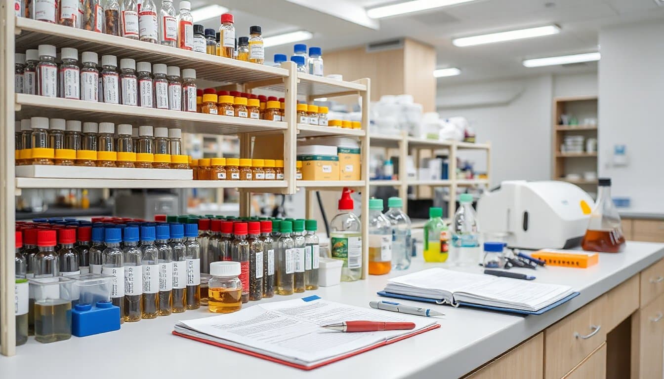 proper peptide labeling and documentation