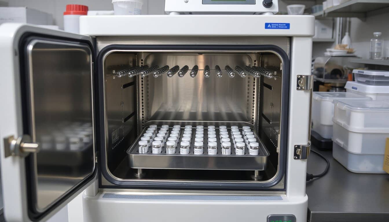 rapid freezing uniform ice crystals