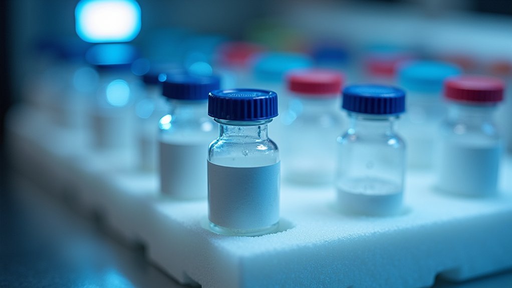 controlled storage protects lyophilized peptides