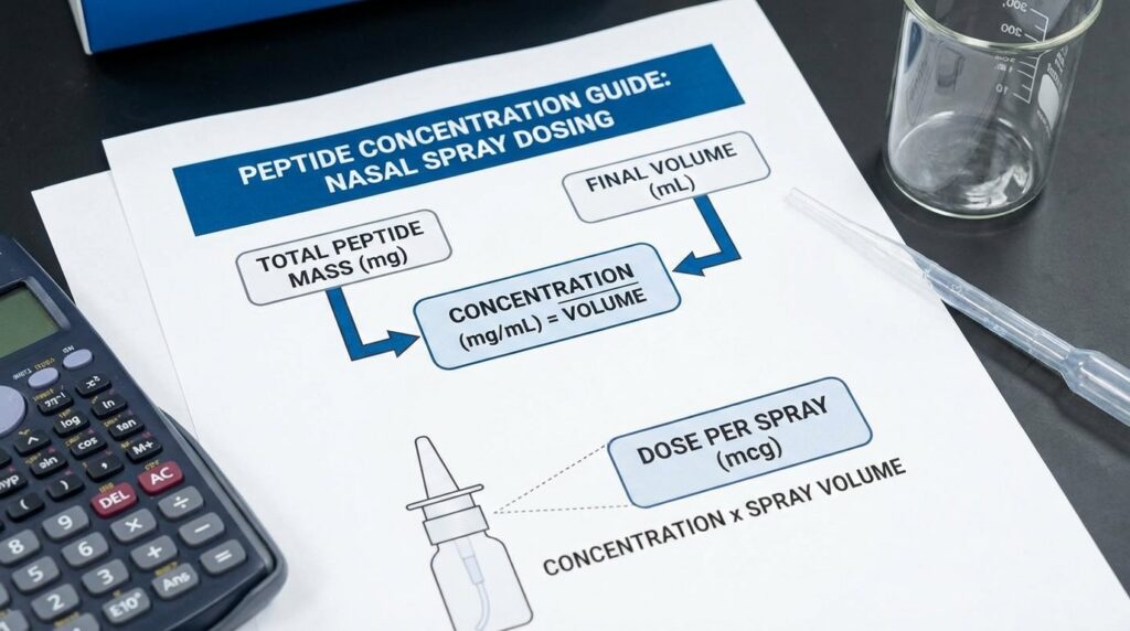 Peptide Nasal Spray Dosing