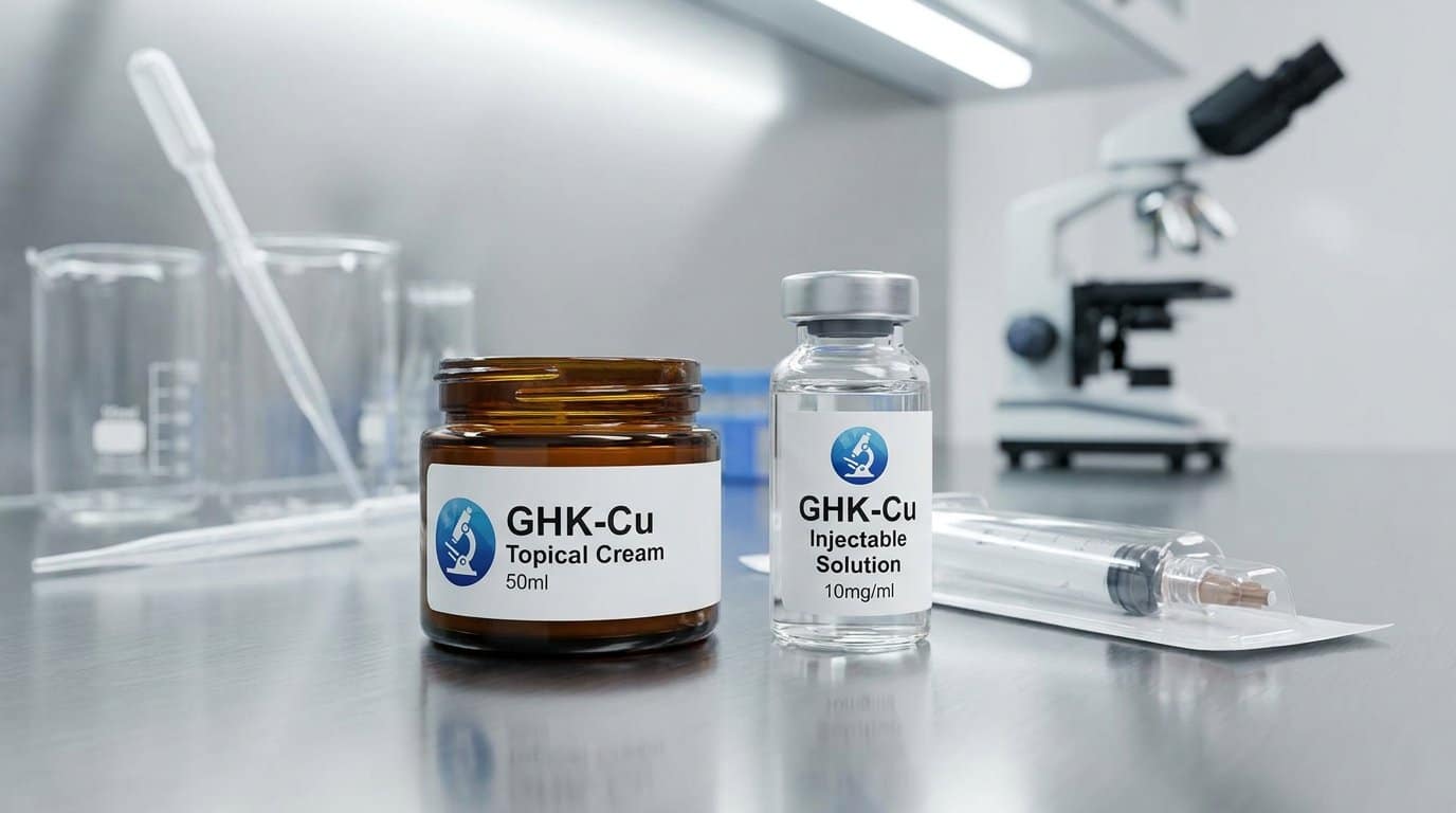 topical vs injectable ghk cu