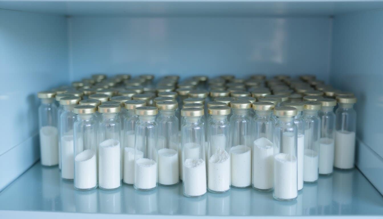 lyophilized chemical stability testing